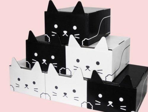 クロネコヤマトのネコ型ダンボールの購入方法は ネコ耳boxがかわいい フィギュアとドラマと育児と